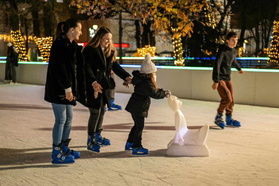 Přehled venkovních kluzišť v Praze 2025/2026