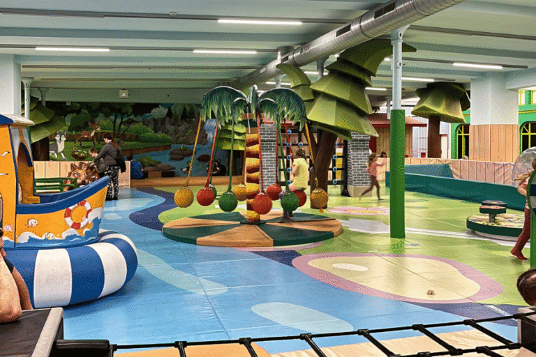 Babylon Liberec s malými dětmi: aquapark, funpark, lunapark i IQ park pod jednou střechou