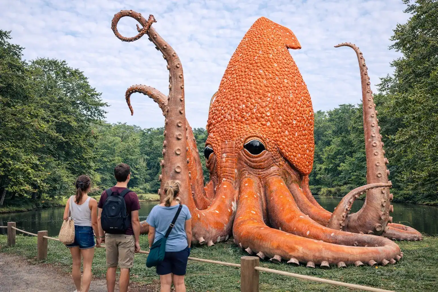 Výstava Svět obrů v Chlumu u Třeboně