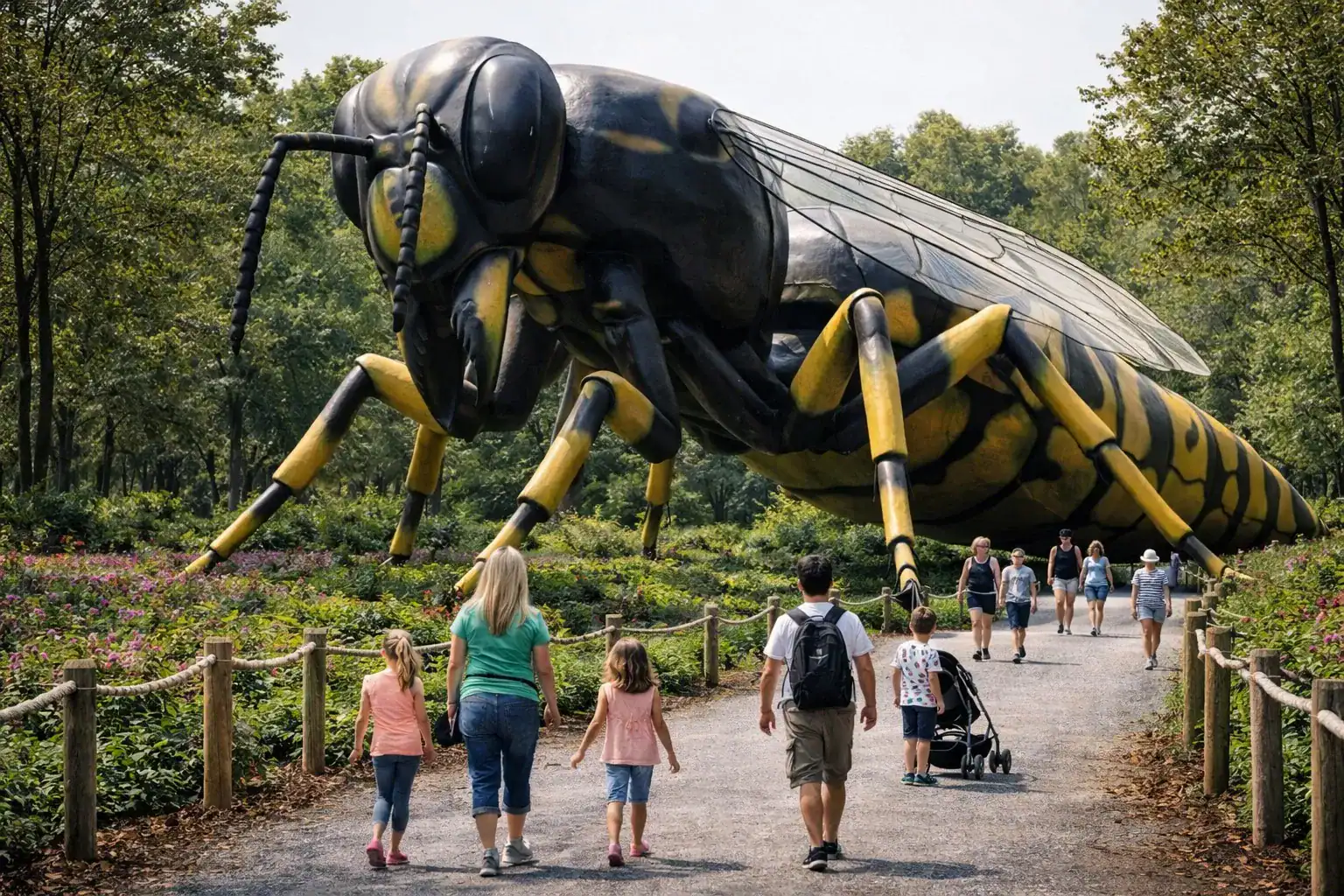 Výstava Svět obrů v Chlumu u Třeboně