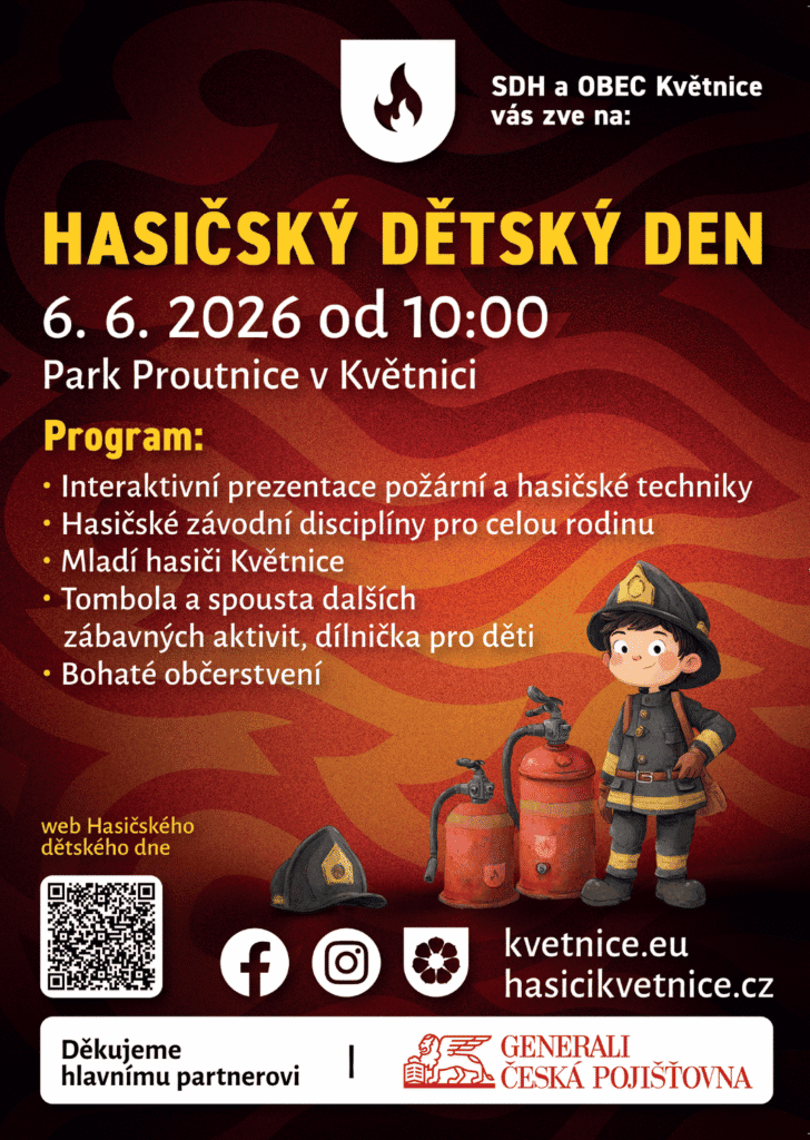 Hasičský den dětí Květnice