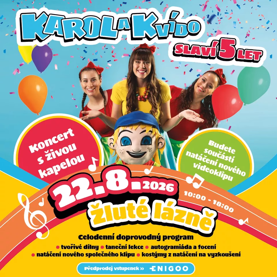 Karol a Kvído - Žluté lázně - 5 let