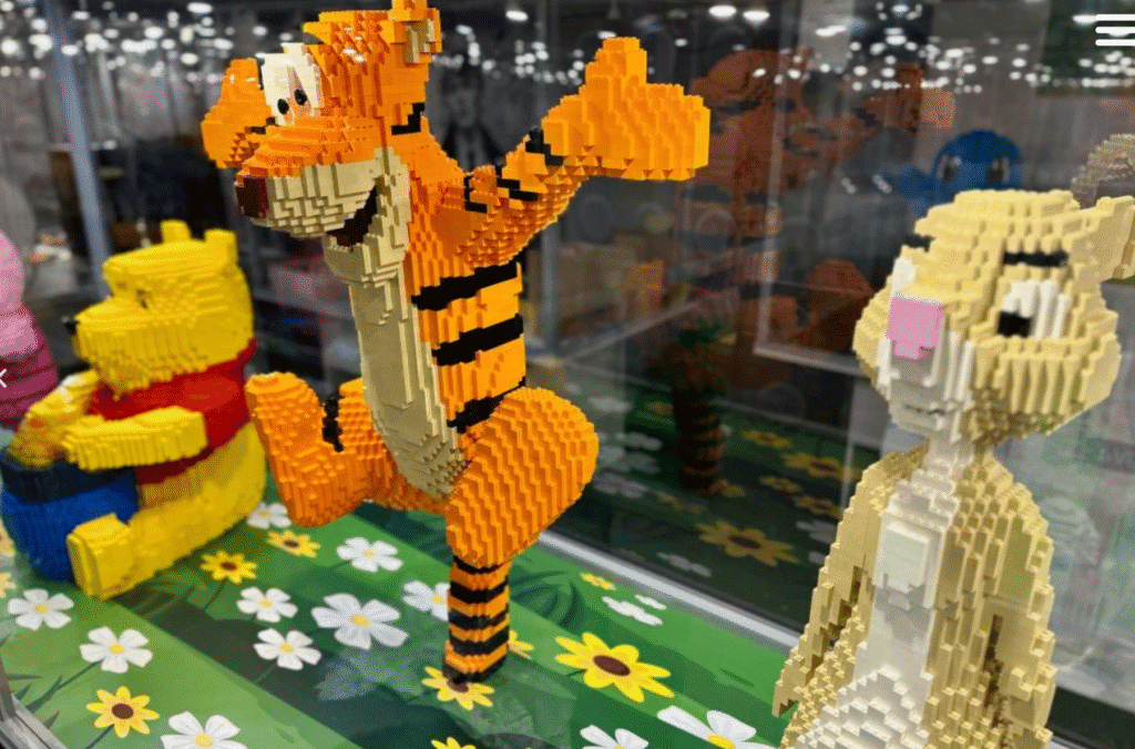 Výstava kostek LEGO na Černém Mostě