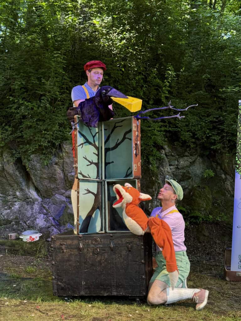 Zvěřinec pana Ezopa v centru Botanicus