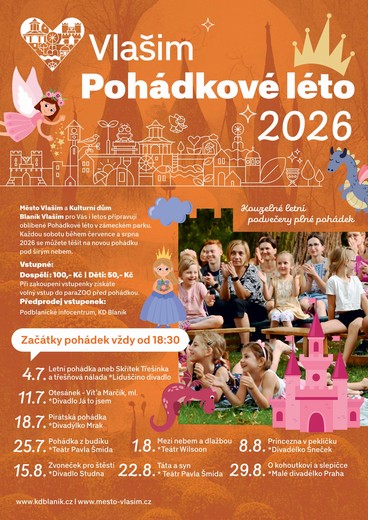 Pohádky na zámku Vlašim