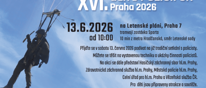 Den s Policií ČR na Letné