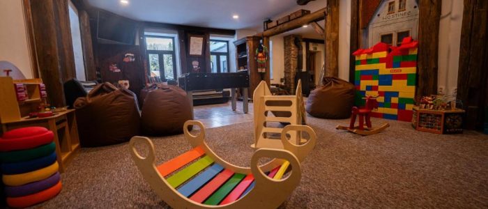 Chata Františkov na Kvildě s hernou a hřištěm