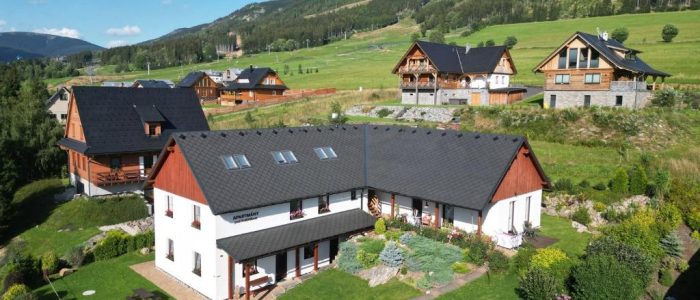 Apartmány Pod Kraličákem - ubytování na Dolní Moravě se saunou, vířivkou a hřištěm.