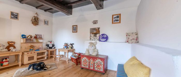 dětský koutek v jídelně