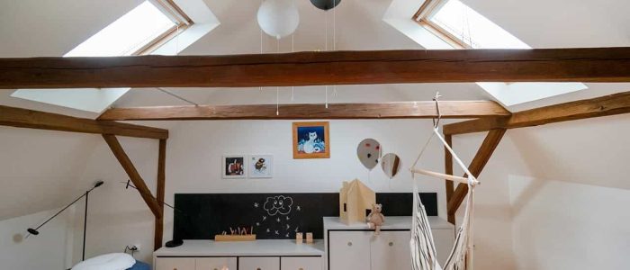 Chalupa s přívlastkem - ubytování v Podještědí s dětskou hernou a lezeckou stěnou