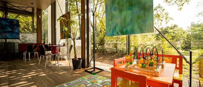 Pavilón Grébovka s malým dětským koutkem