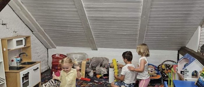 Kavárna Na Půdě ve Staré Boleslavy s dětským koutkem