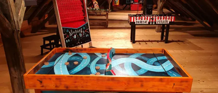 Kočovná Sládkovna v Roztokách - půda