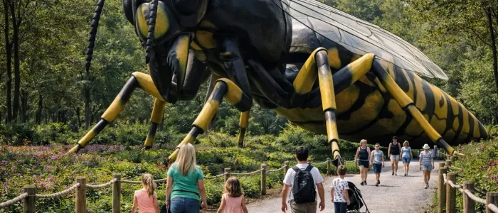 Výstava Svět obrů v Chlumu u Třeboně